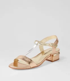 Taner Metallic Multi Sandals