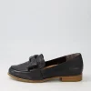 Tarnow Xf Black Leather Loafers