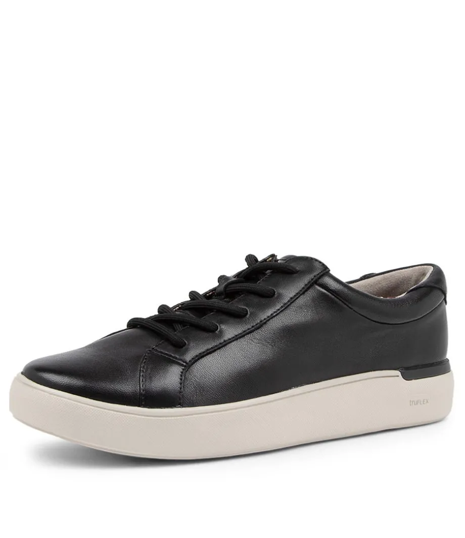 Tf Parissa Lace Black Leather Sneakers