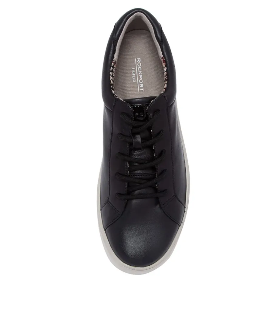 Tf Parissa Lace Black Leather Sneakers