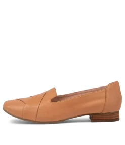 Tilony Dark Tan Leather Loafers