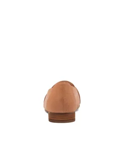 Tilony Dark Tan Leather Loafers