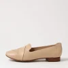 Tilony Taupe Leather Loafers