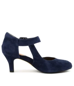 Timon Xw Navy Suede