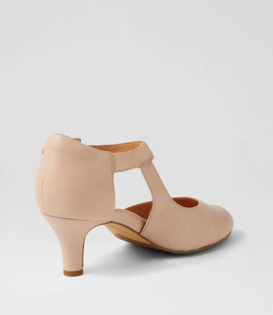 Timon Xw Nude Leather Heels