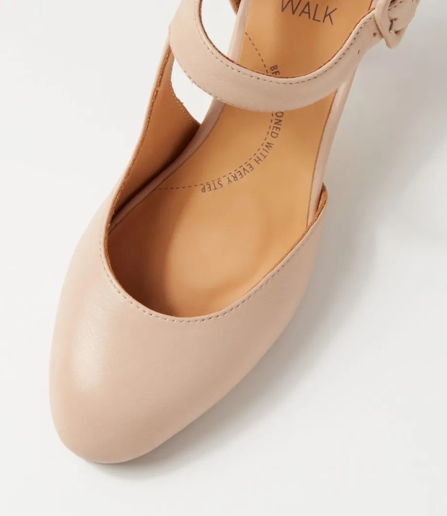 Timon Xw Nude Leather Heels