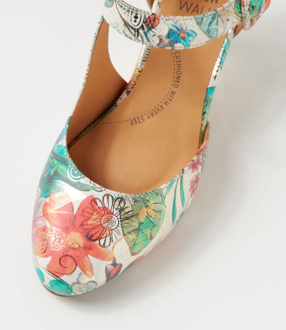 Timon Xw Spring Garden Leather Heels