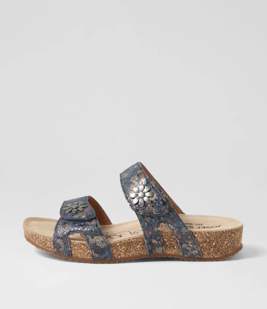 Tonga 04 Ocean Multi Leather Sandals