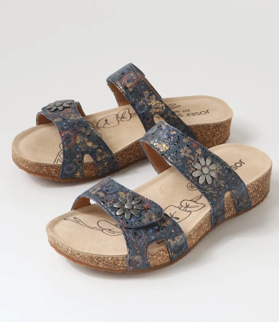 Tonga 04 Ocean Multi Leather Sandals