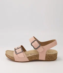 Tonga 62 Rosa Leather Sandals