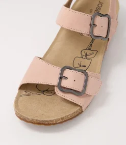 Tonga 62 Rosa Leather Sandals