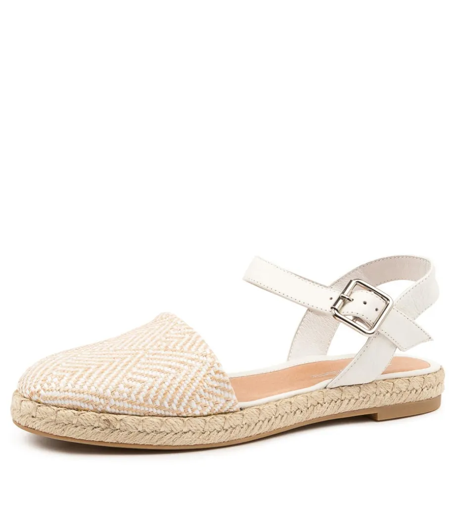 Tonja Natural&White Weave