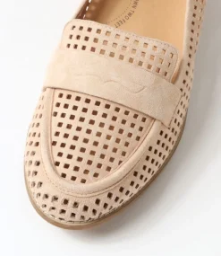 Toppiey Xf Latte Suede Loafers