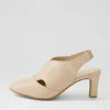 Touba Nude Leather Heels