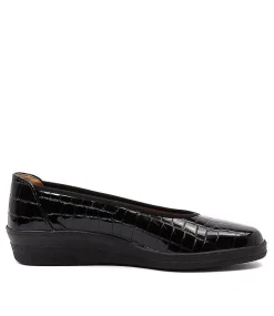 Trista Schwarz Patent Leather