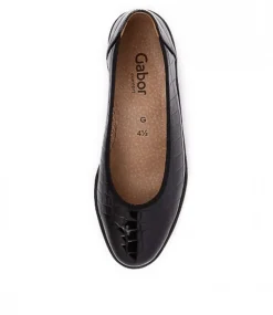Trista Schwarz Patent Leather
