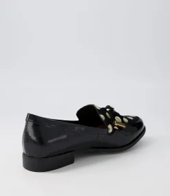 Tulips Xf Black Gold Spot Multi Loafers