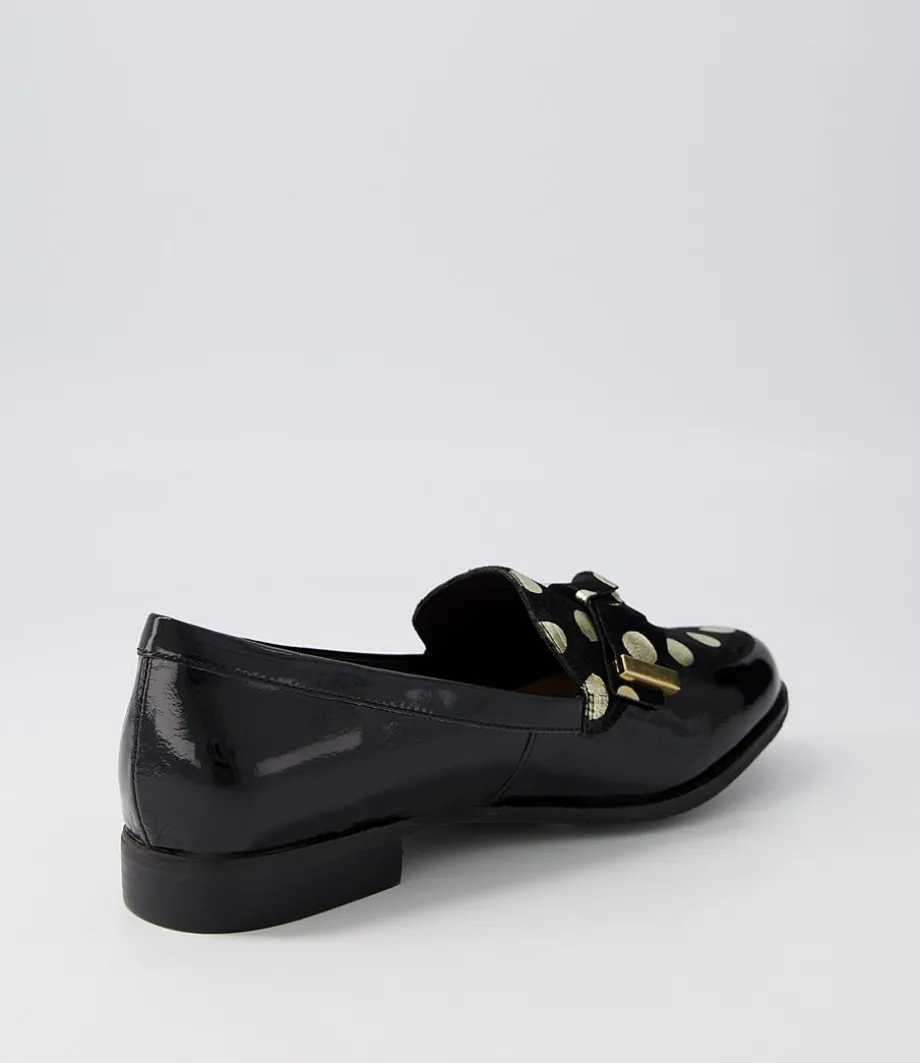 Tulips Xf Black Gold Spot Multi Loafers