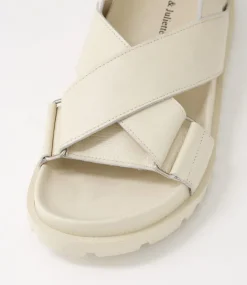 Ubari Milk Leather Sandals