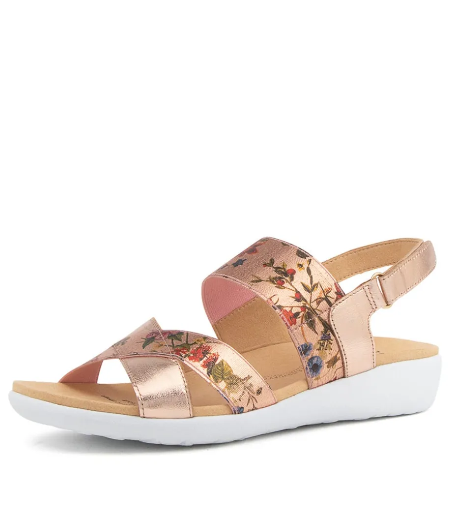 Udith W Rose Gold Floral