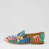 Ulani Stripe Multi Patent Leather Loafers