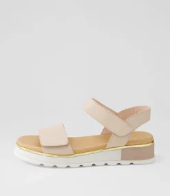 Ulissa Dusty Pink Leather Sandals