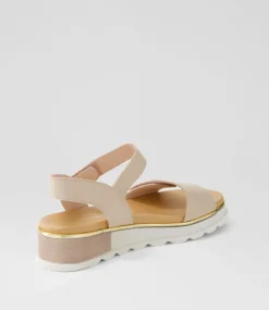 Ulissa Dusty Pink Leather Sandals