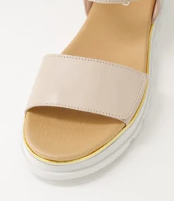 Ulissa Dusty Pink Leather Sandals
