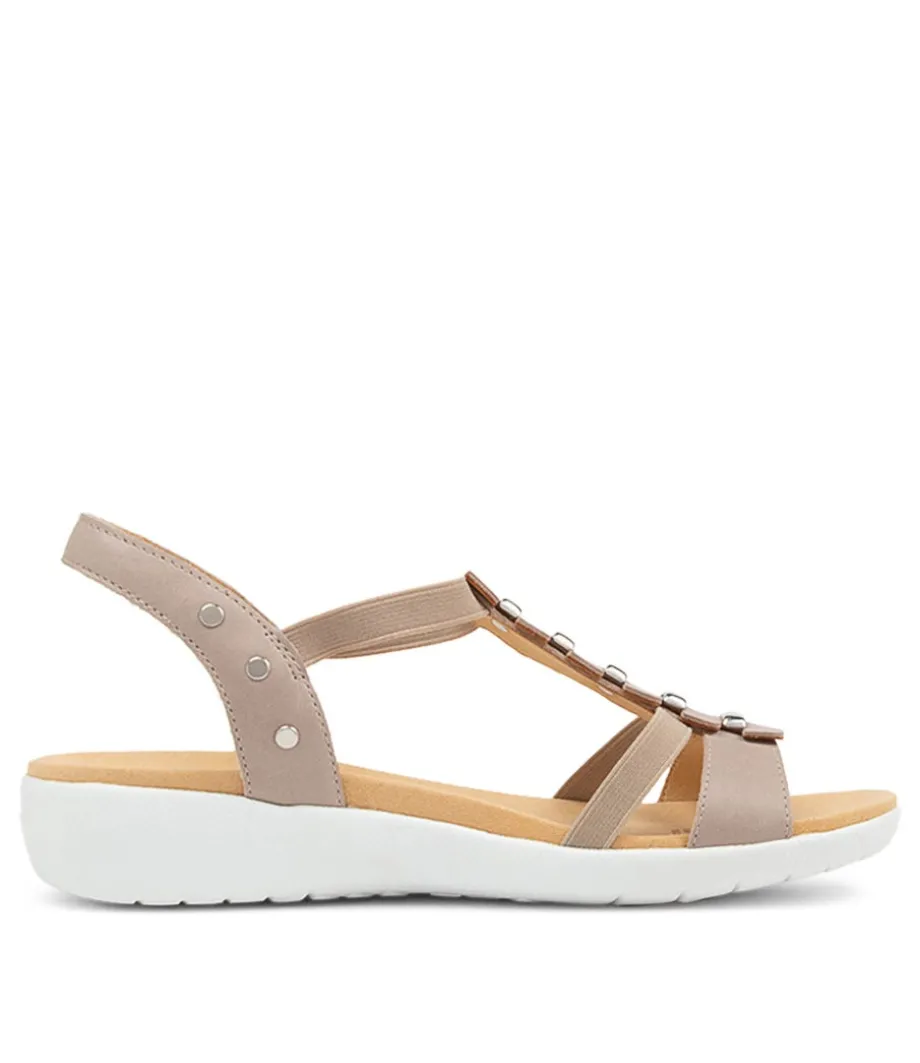 Ulover W Misty Leather Elastic Sandals