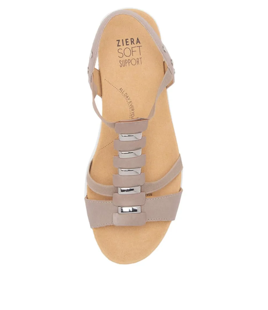 Ulover W Misty Leather Elastic Sandals