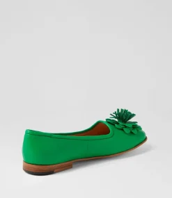 Unions Bright Emerald Leather Loafers
