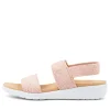 Usaid W Mushroom Woven Elastic Sandals