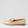 Uta Latte Patent Leather Loafers