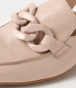 Vaborys Nude Leather Heels