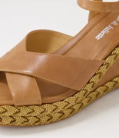 Valrae Tan Leather Sandals