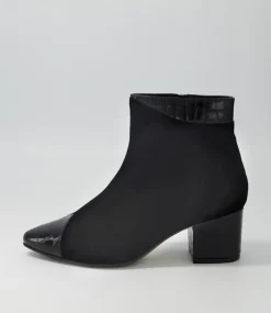 Vann Xw Black Mix Ankle Boots