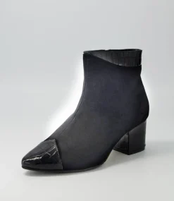 Vann Xw Black Mix Ankle Boots