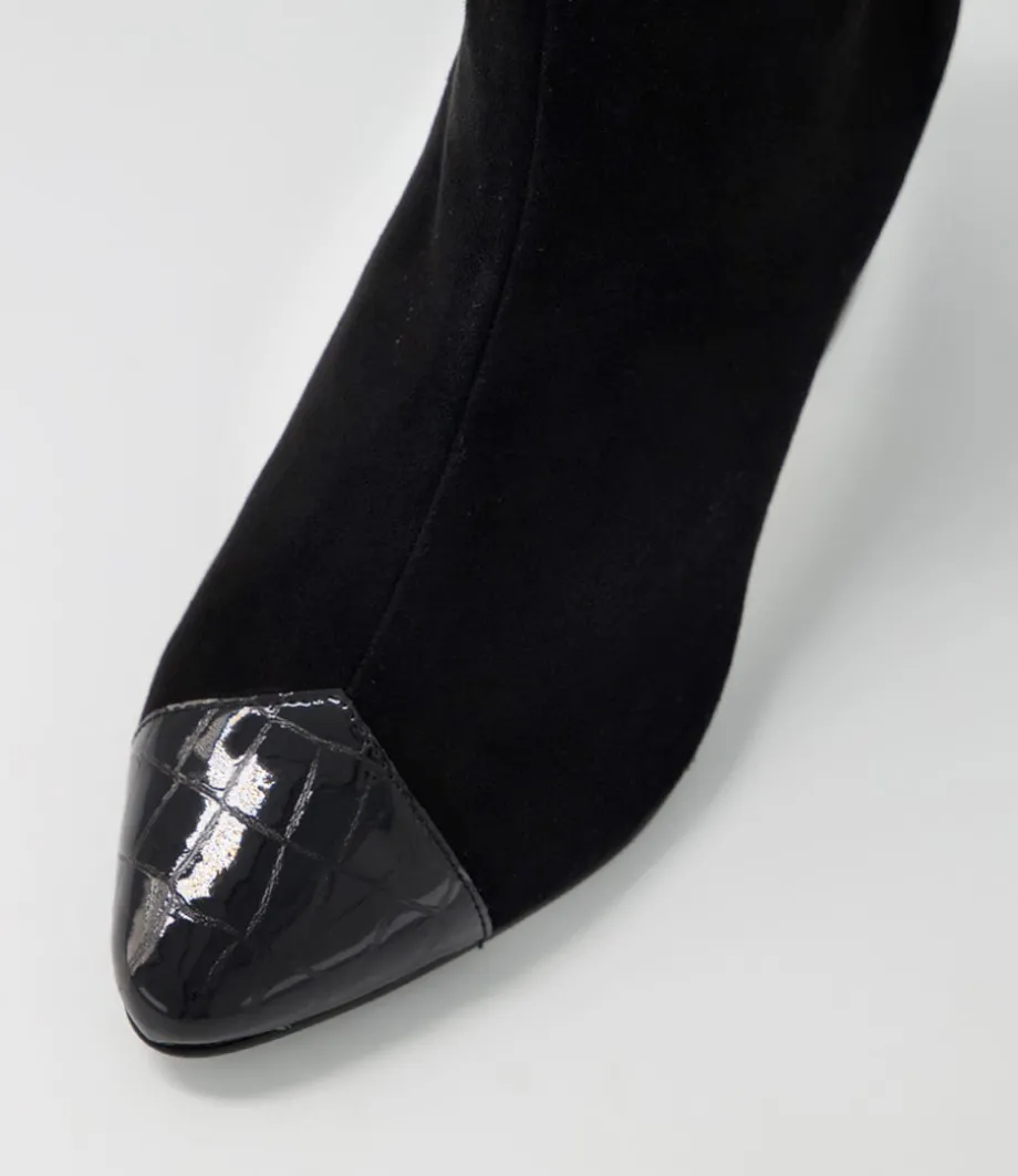 Vann Xw Black Mix Ankle Boots