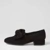Varva Black Suede Heels