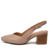 Veera Xw Blush Leather Heels