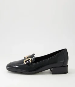 Velam Black Patent Leather Heels