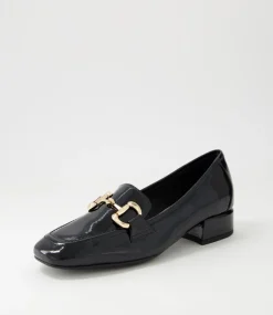 Velam Black Patent Leather Heels