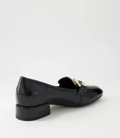 Velam Black Patent Leather Heels