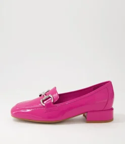Velam Fuchsia Patent Leather Heels