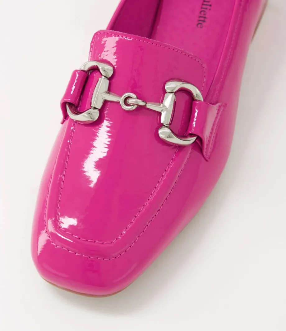 Velam Fuchsia Patent Leather Heels