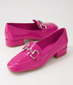 Velam Fuchsia Patent Leather Heels
