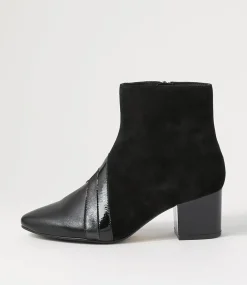 Verill Xw Black Mix Ankle Boots