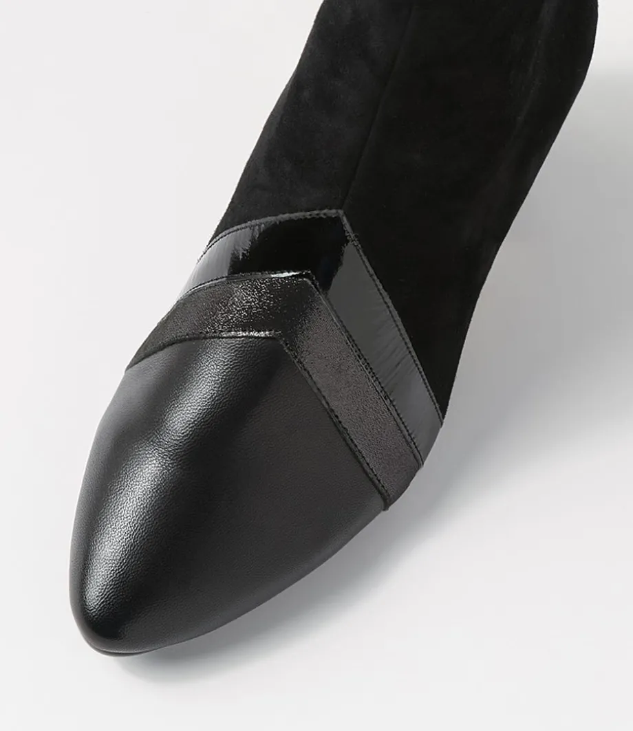 Verill Xw Black Mix Ankle Boots