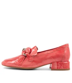 Viserys Coral Shrunken Patent Heels