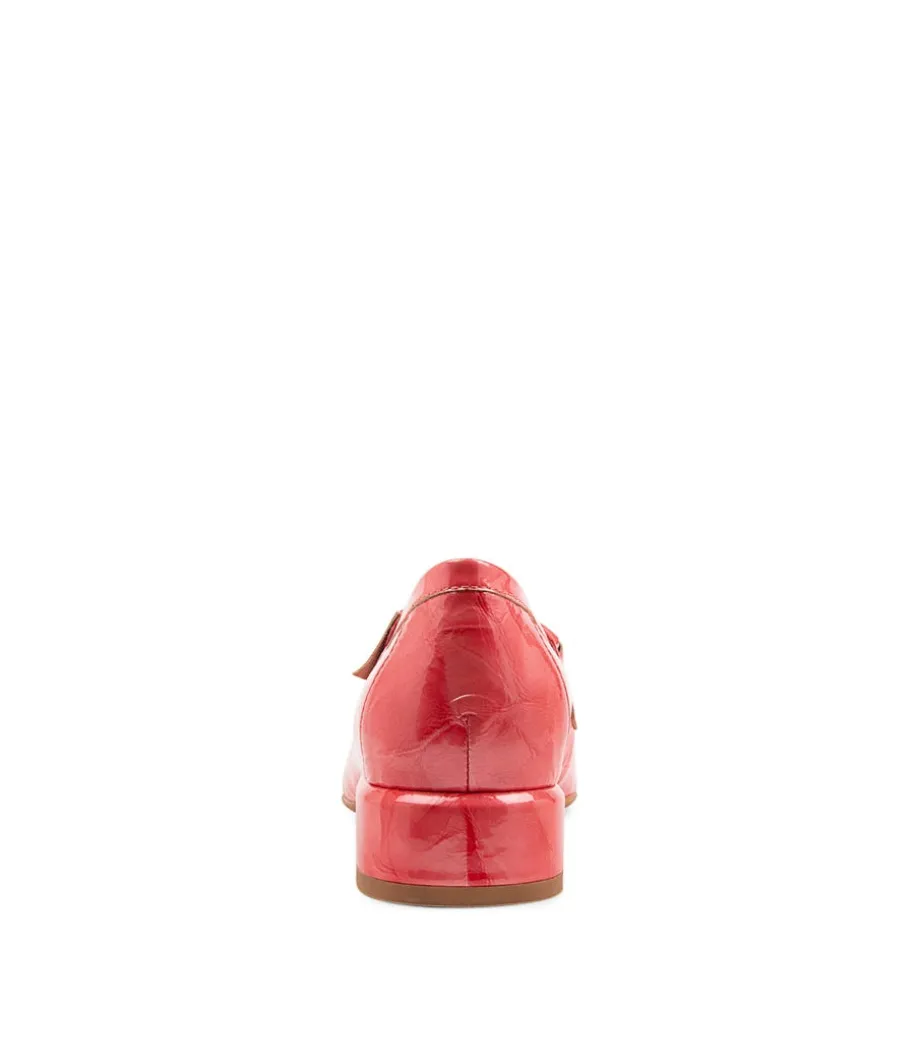 Viserys Coral Shrunken Patent Heels